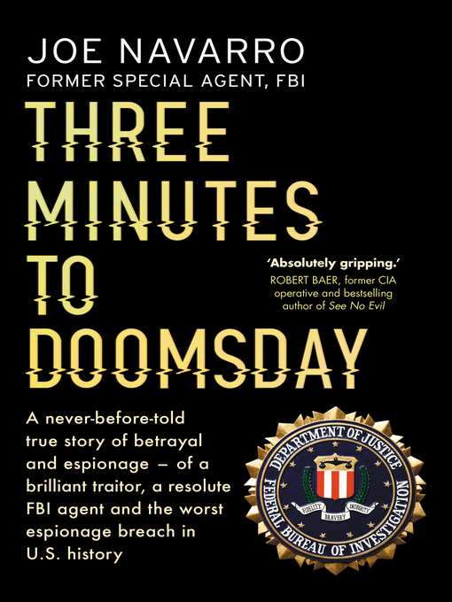 Title details for Three Minutes to Doomsday by Joe Navarro - Wait list